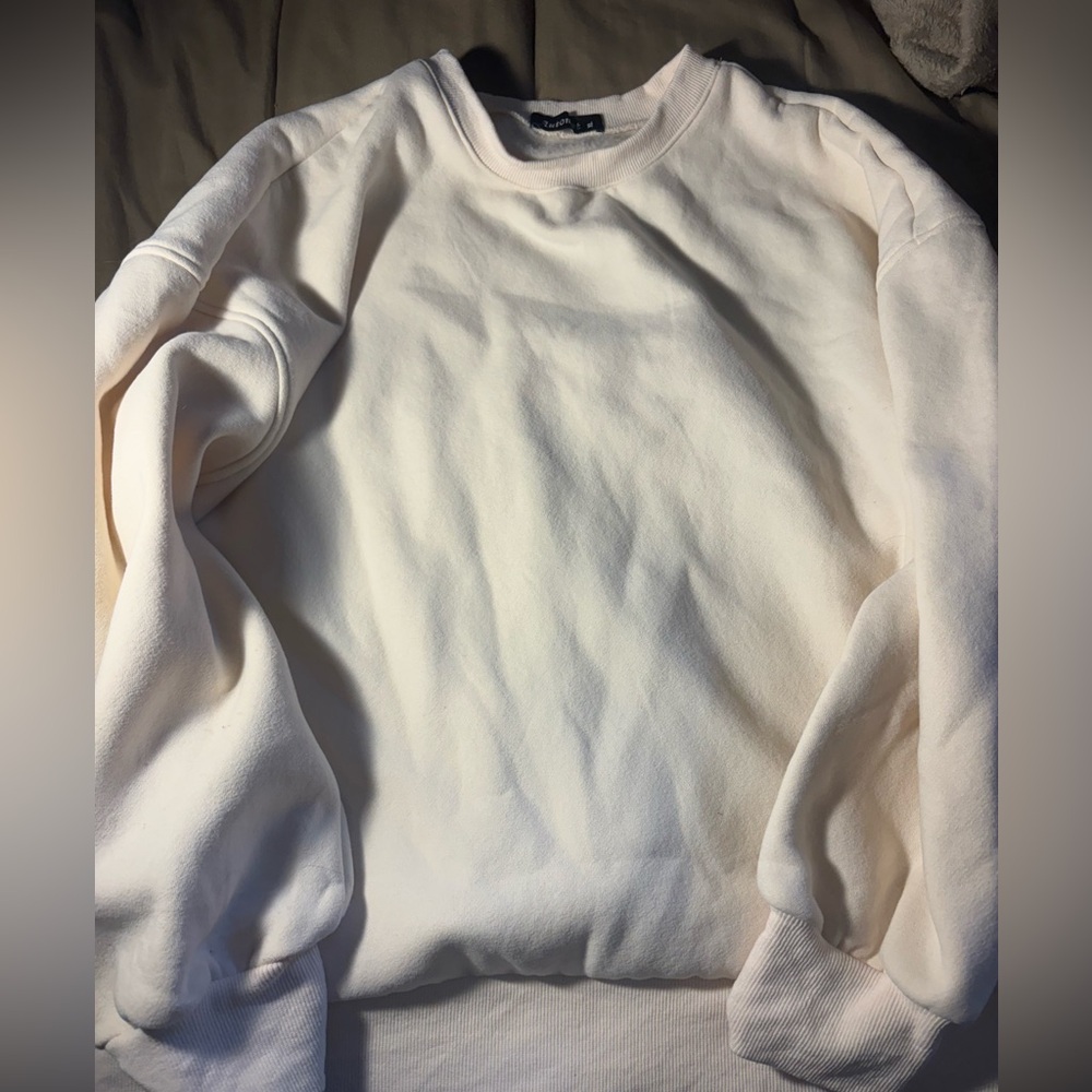 Cream/Light Yellow sweat set